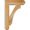 Ekena Millwork Imperial Craftsman Rough Sawn Bracket w/ Offset Brace, Western Red Cedar, 6"W x 18"D x 26"H BKT0604X18X26IMP04RWR - alternate 2
